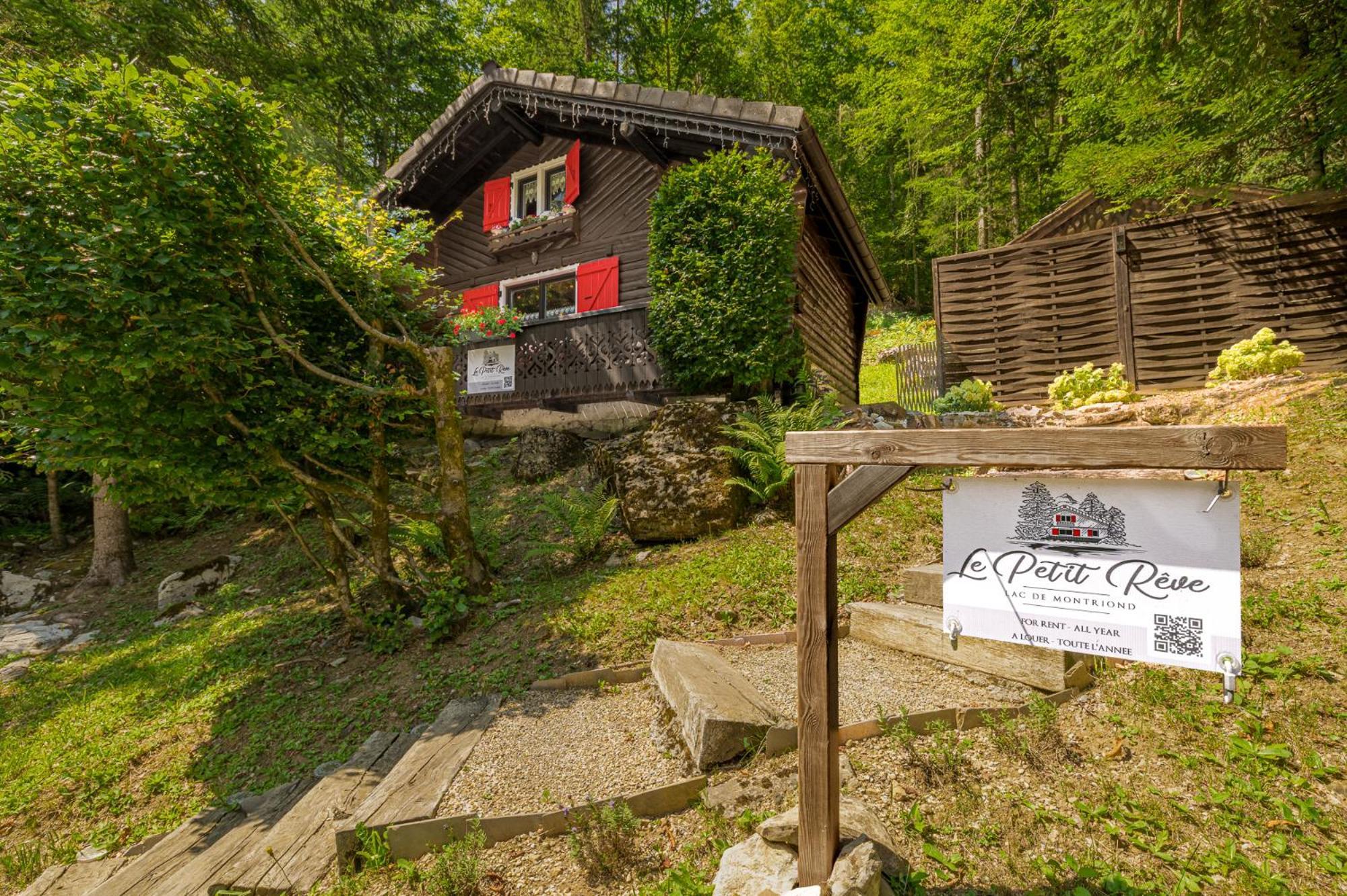 Le Petit Reve - Lac De Montriond Bagian luar foto