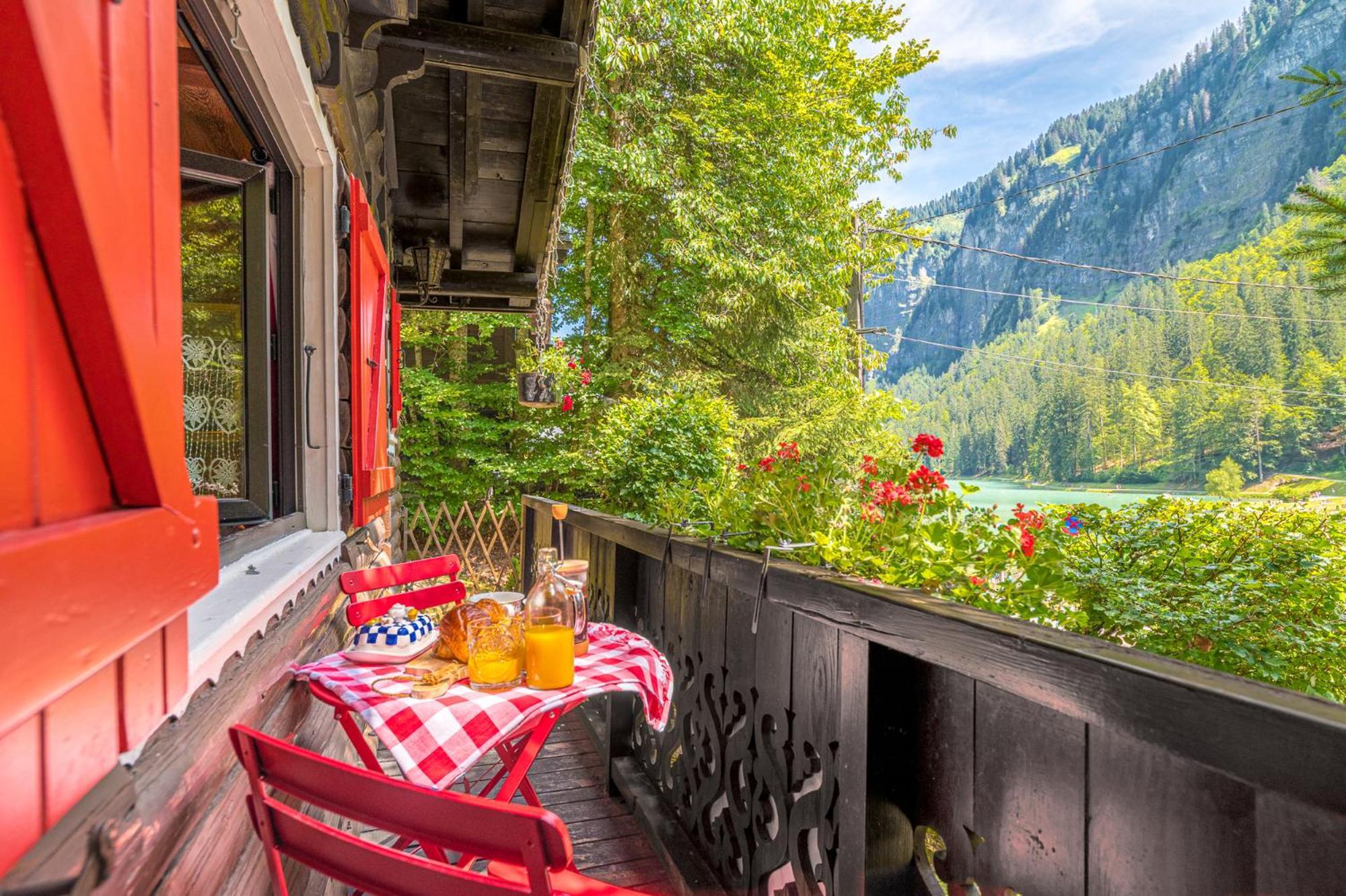 Le Petit Reve - Lac De Montriond Bagian luar foto
