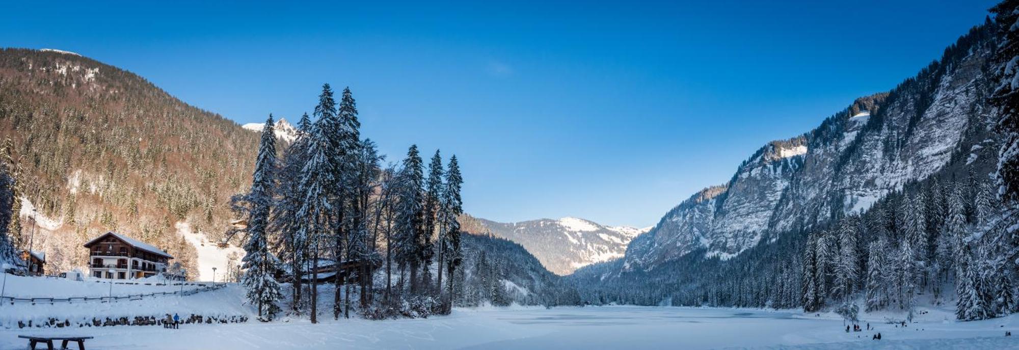 Le Petit Reve - Lac De Montriond Bagian luar foto